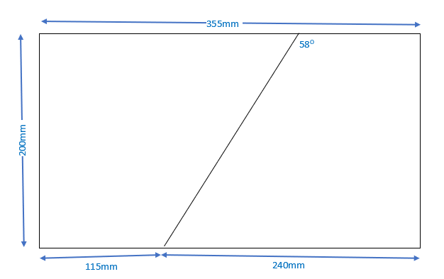 Stoppkloss 200x240x115mm nr. 805